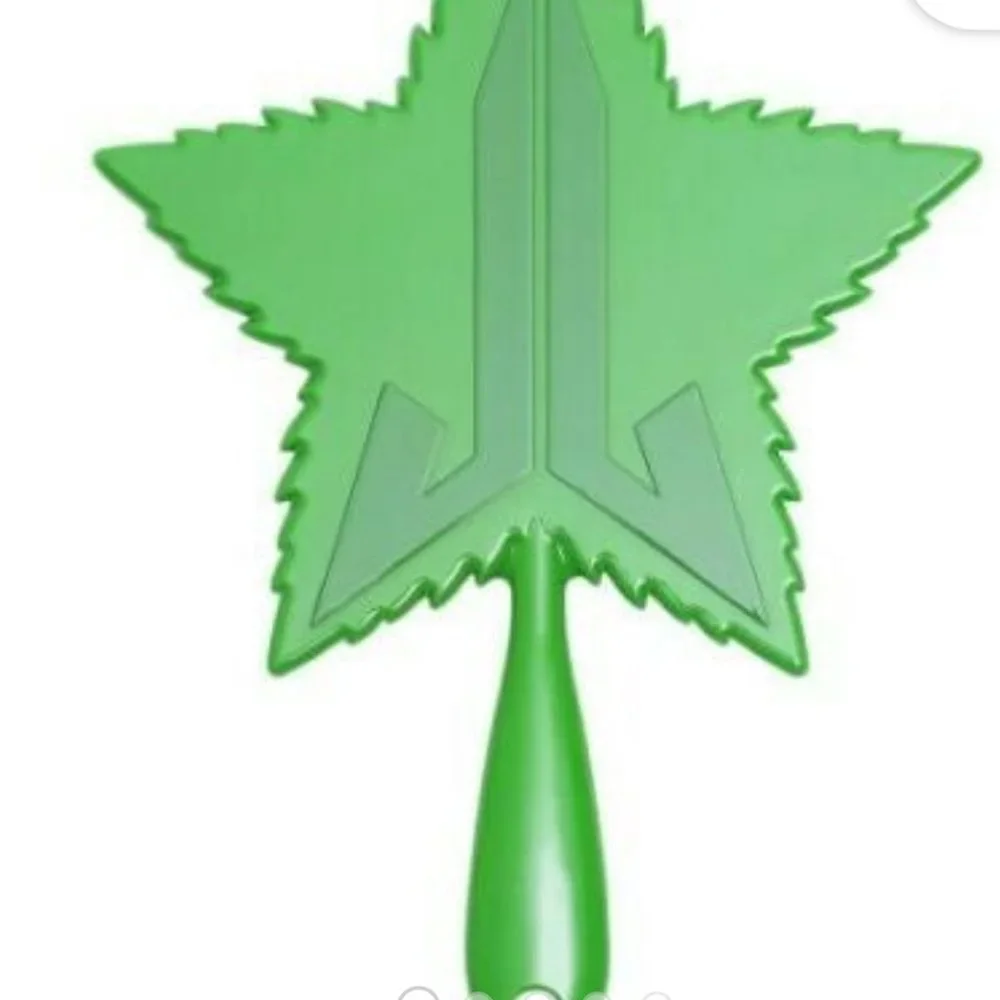 Jeffree Star Green Cannabis Leaf Mirror NIB